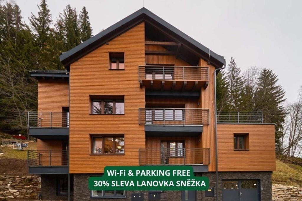 Vlci Stopa Apartments Pec pod Snezkou Exterior photo